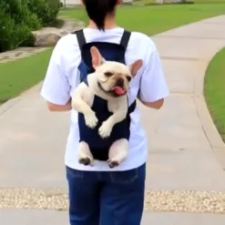 Dog carrier, mobile carrier, mesh bag for transporting dogs