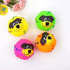 Dog Face Rubber Toy